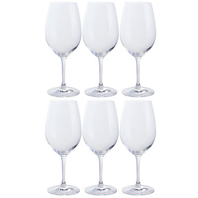 Dartington Crystal All Purpose Red Wine Glass, Set of 6 Dartington Crystal All Purpose Red Wine Glass, Set of 6